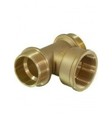 Тройник Латунный НВН 1/2" TIM (ТИМ)
