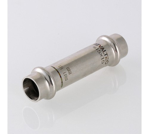 Пресс-муфта надвижная 35 мм х 35  из нержавеющей стали VTi.904.I.003535 VALTEC (ВАЛТЕК)