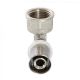 Угольник пресс с внутренней резьбой 16х1/2" Valtec