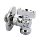 Кран для подключения бачков НН 1/2х3/4 шаровой MINNESOTA c розеткой 1/2" Bugatti