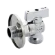 Кран для подключения бачков НН 1/2х3/4 шаровой MINNESOTA c розеткой 1/2" Bugatti