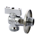 Кран для подключения бачков НН 1/2х3/4 шаровой MINNESOTA c розеткой 1/2" Bugatti