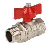 Кран шаровой ВН 1/2 бабочка IDEAL Itap