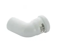 Отвод канализационный Raupiano Plus 50х67° REHAU (РЕХАУ - 11211241001)
