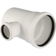 Тройник канализационный Raupiano Plus 110/50х87° REHAU (РЕХАУ - 11213241001)