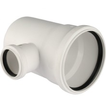 Тройник канализационный Raupiano Plus 110/50х87° REHAU (РЕХАУ - 11213241001)