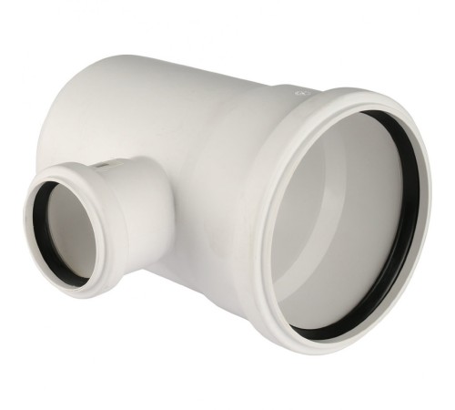 Тройник канализационный Raupiano Plus 110/50х87° REHAU (РЕХАУ - 11213241001) Тройник канализационный Raupiano Plus 110/50х87° REHAU (РЕХАУ - 11213241001)