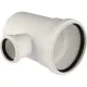 Тройник канализационный Raupiano Plus 110/50х87° REHAU (РЕХАУ - 11213241001)