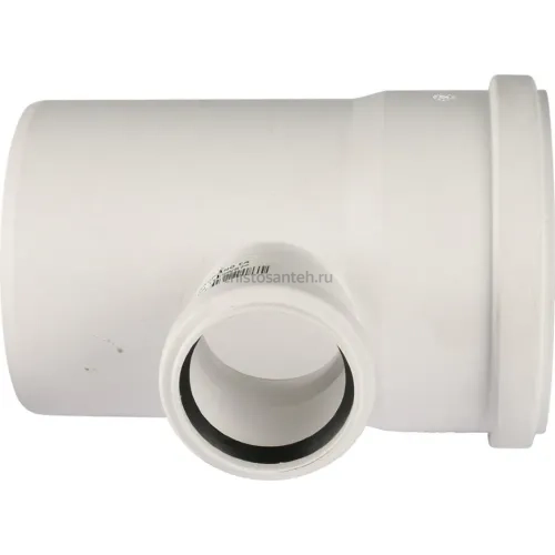 Тройник канализационный Raupiano Plus 110/50х87° REHAU (РЕХАУ - 11213241001)