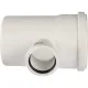 Тройник канализационный Raupiano Plus 110/50х87° REHAU (РЕХАУ - 11213241001)