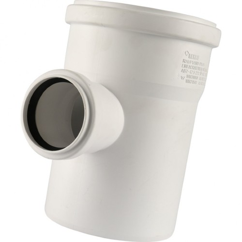 Тройник канализационный Raupiano Plus 110/50х87° REHAU (РЕХАУ - 11213241001)