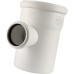 Тройник канализационный Raupiano Plus 110/50х87° REHAU (РЕХАУ - 11213241001)