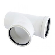 Тройник канализационный Raupiano Plus 110/110х87° REHAU (РЕХАУ - 11230051001)