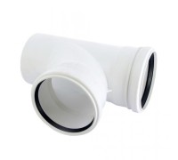 Тройник канализационный Raupiano Plus 110/110х87° REHAU (РЕХАУ - 11230051001)