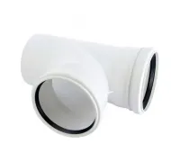 Тройник канализационный Raupiano Plus 110/110х87° REHAU (РЕХАУ - 11230051001)