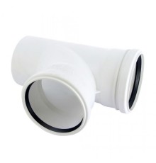 Тройник канализационный Raupiano Plus 110/110х87° REHAU (РЕХАУ - 11230051001)
