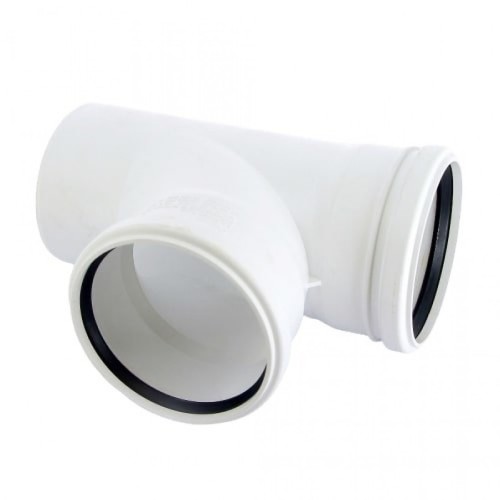 Тройник канализационный Raupiano Plus 110/110х87° REHAU (РЕХАУ - 11230051001)