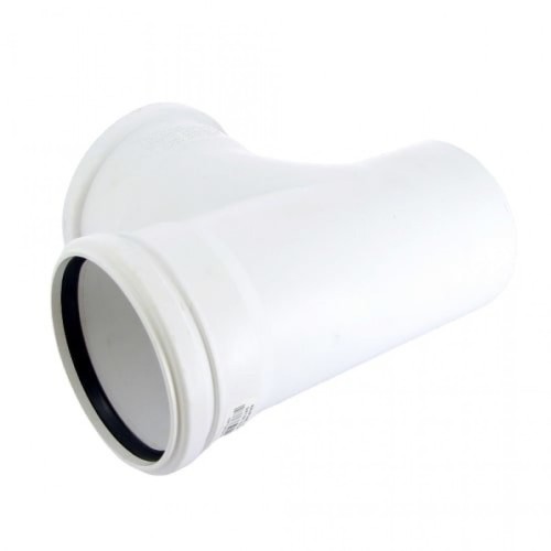 Тройник канализационный Raupiano Plus 110/110х87° REHAU (РЕХАУ - 11230051001)