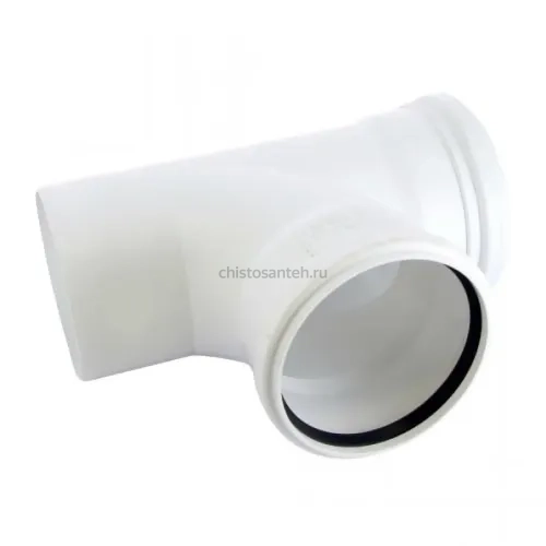 Тройник канализационный Raupiano Plus 110/110х87° REHAU (РЕХАУ - 11230051001)