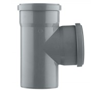 Тройник канализационный HTEA 110х110/90° Ostendorf