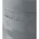 Тройник канализационный HTEA 110х110/90° Ostendorf