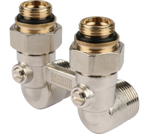 Узел нижнего подключения радиатора 1/2" НР x 3/4" НР, угловой REHAU (РЕХАУ - 12407371001) Узел нижнего подключения радиатора 1/2" НР x 3/4" НР, угловой REHAU (РЕХАУ - 12407371001)