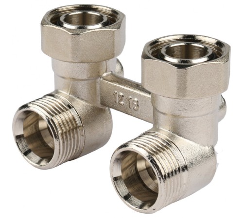 Узел нижнего подключения радиатора 1/2" НР x 3/4" НР, угловой REHAU (РЕХАУ - 12407371001) Узел нижнего подключения радиатора 1/2" НР x 3/4" НР, угловой REHAU (РЕХАУ - 12407371001)
