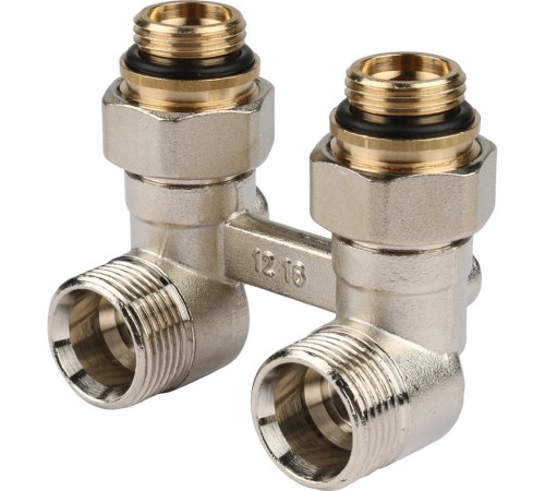 Узел нижнего подключения радиатора 1/2" НР x 3/4" НР, угловой REHAU (РЕХАУ - 12407371001) Узел нижнего подключения радиатора 1/2" НР x 3/4" НР, угловой REHAU (РЕХАУ - 12407371001)