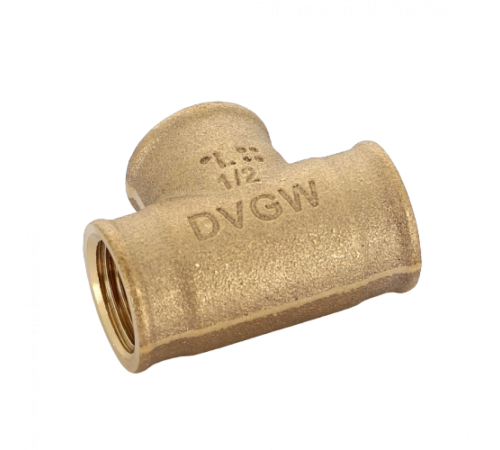 Тройник ВР 1/2" бронза Viega Тройник ВР 1/2" бронза Viega