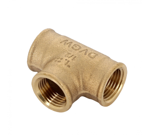 Тройник ВР 1/2" бронза Viega Тройник ВР 1/2" бронза Viega