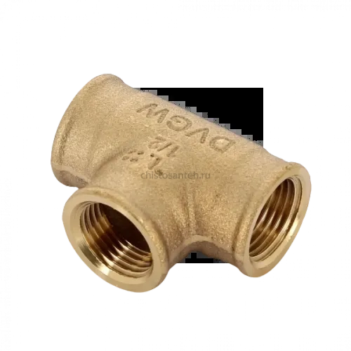 Тройник ВР 1/2" бронза Viega