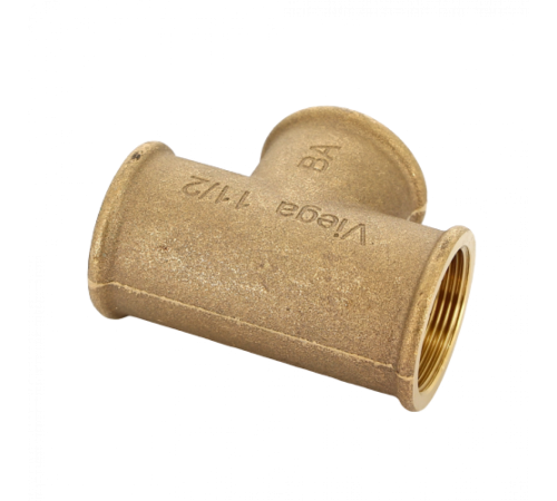 Тройник ВР 1 1/2", бронза Viega