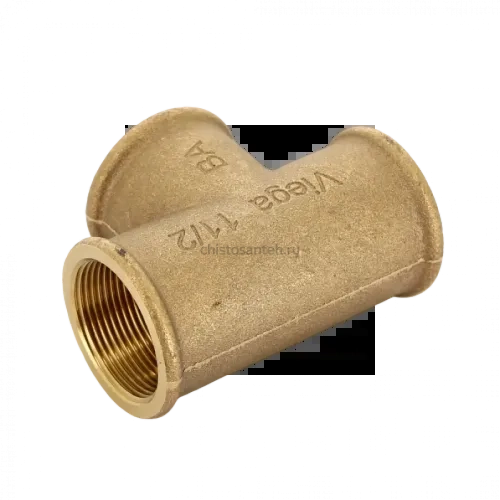 Тройник ВР 1 1/2", бронза Viega