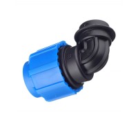 Уголок с внутренней резьбой 32x3/4" ПНД Политэк