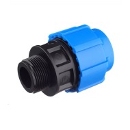 Муфта с наружной резьбой 32x1 1/4" ПНД Политэк