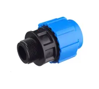 Муфта с наружной резьбой 32x1 1/4" ПНД Политэк