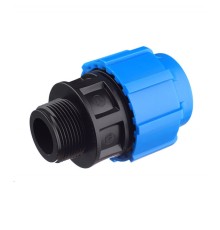 Муфта с наружной резьбой 32x1 1/4" ПНД Политэк