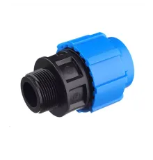 Муфта с наружной резьбой 32x1 1/4" ПНД Политэк