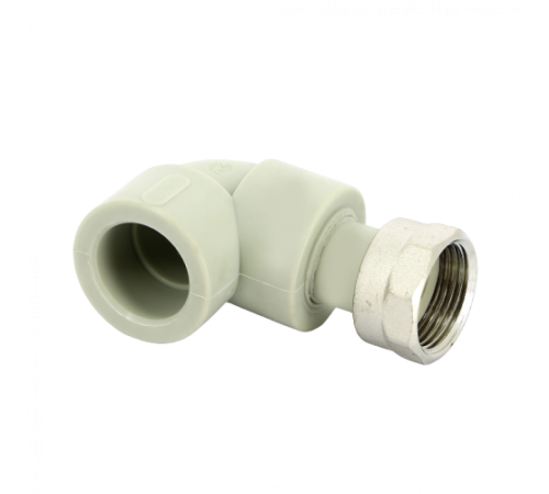 Угольник PPR с накидной гайкой 25x3/4" FV-Plast Угольник PPR с накидной гайкой 25x3/4" FV-Plast