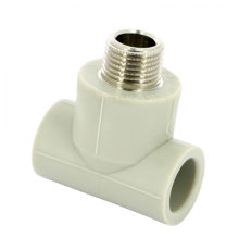 Тройник PPR с наружной резьбой 20x1/2" FV-Plast