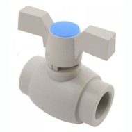 Кран шаровой бабочка PPR 16 FV-Plast