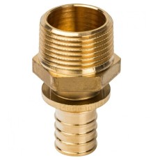 Переходник с наружной резьбой 25xR 1" для труб из сшитого полиэтилена Stout