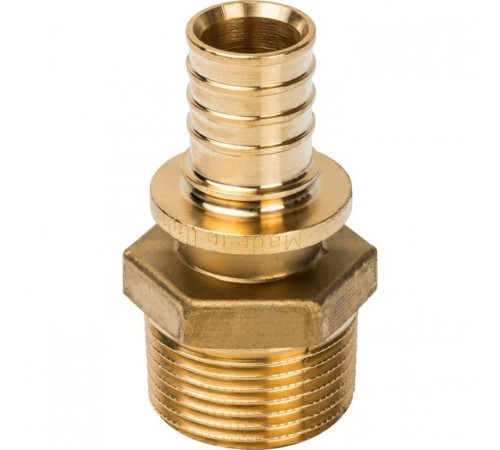 Переходник с наружной резьбой 25xR 1" для труб из сшитого полиэтилена Stout