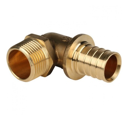 Угольник-переходник с наружной резьбой 32xR 1" для труб из сшитого полиэтилена Stout