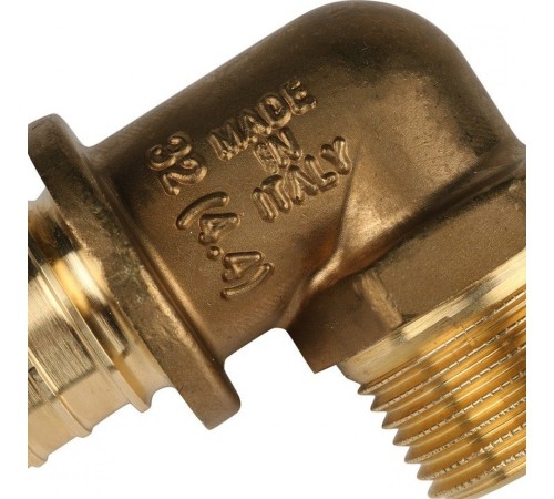 Угольник-переходник с наружной резьбой 32xR 1" для труб из сшитого полиэтилена Stout