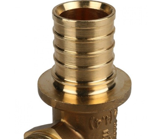 Угольник-переходник с наружной резьбой 32xR 1" для труб из сшитого полиэтилена Stout