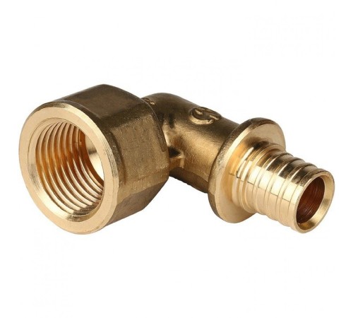 Угольник-переходник с внутренней резьбой 16xG 1/2" для труб из сшитого полиэтилена Stout