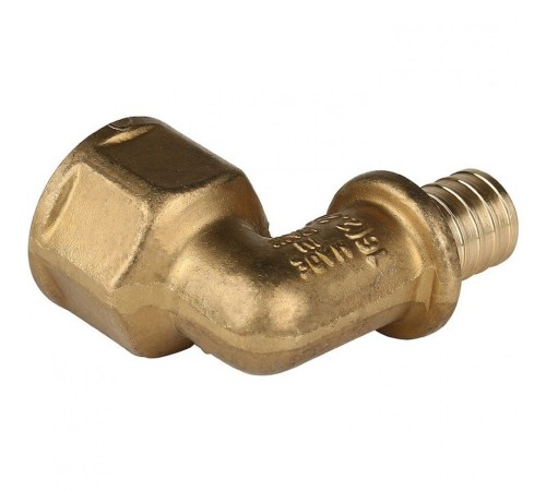 Угольник-переходник с внутренней резьбой 16xG 1/2" для труб из сшитого полиэтилена Stout