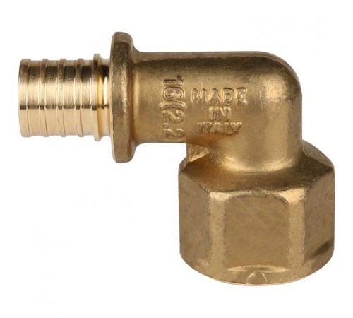 Угольник-переходник с внутренней резьбой 16xG 1/2" для труб из сшитого полиэтилена Stout