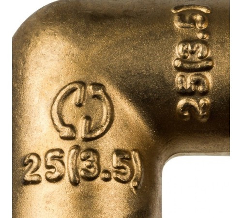 Угольник 90° 25 для труб из сшитого полиэтилена Stout